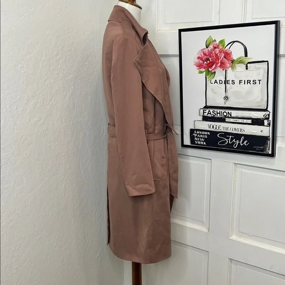 All Saints Bexley Mac Trench Coat Size S